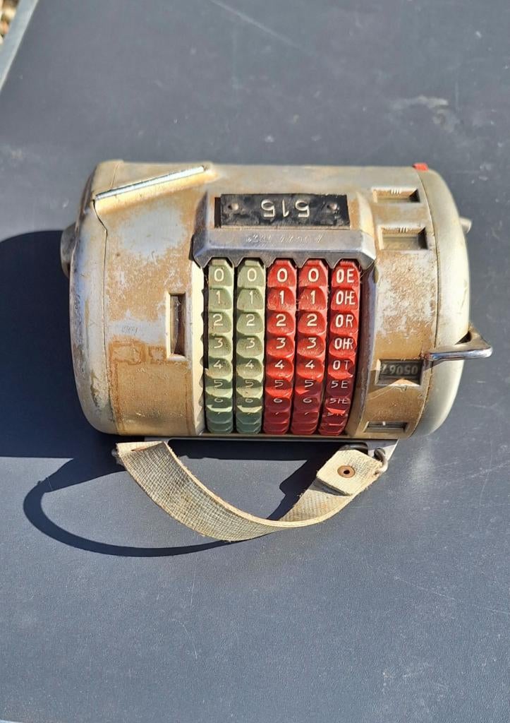 Almex buskaartjesmachine om buskaartjes/tickets te verkopen., Ophalen of Verzenden, Gebruikt