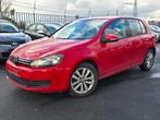 VOLKSWAGEN GOLF 1400CC BENZINE 05/2009 154000KM MET AIRCO, Autos, Rouge, Euro 5, Achat, Entreprise