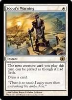 Scout's Warning - FUT - MTG - GD, Enlèvement ou Envoi