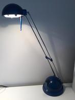 Vintage bureaulamp tafellamp blauw & groen (voor de 2 stuks), Ophalen, Gebruikt, Retro, Minder dan 50 cm