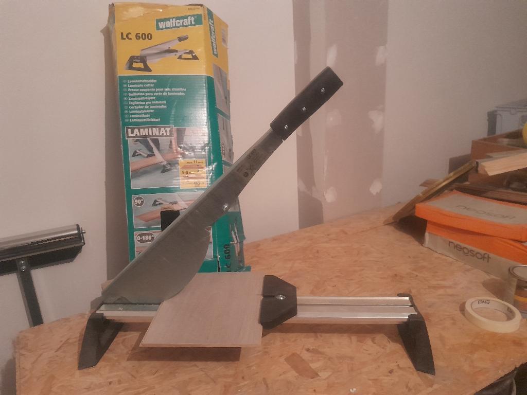 Presse Coupante LC 600 wolfcraft -  Sols Stratifiés, Enlèvement ou Envoi, Comme neuf