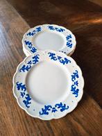 Vintage ontbijtborden Boch Eikenblad - set van 6, Ophalen of Verzenden