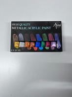 Creative Artist Metallic Acrylverf - Nieuw!, Hobby en Vrije tijd, Schilderen, Ophalen of Verzenden, Zo goed als nieuw, Acrylverf