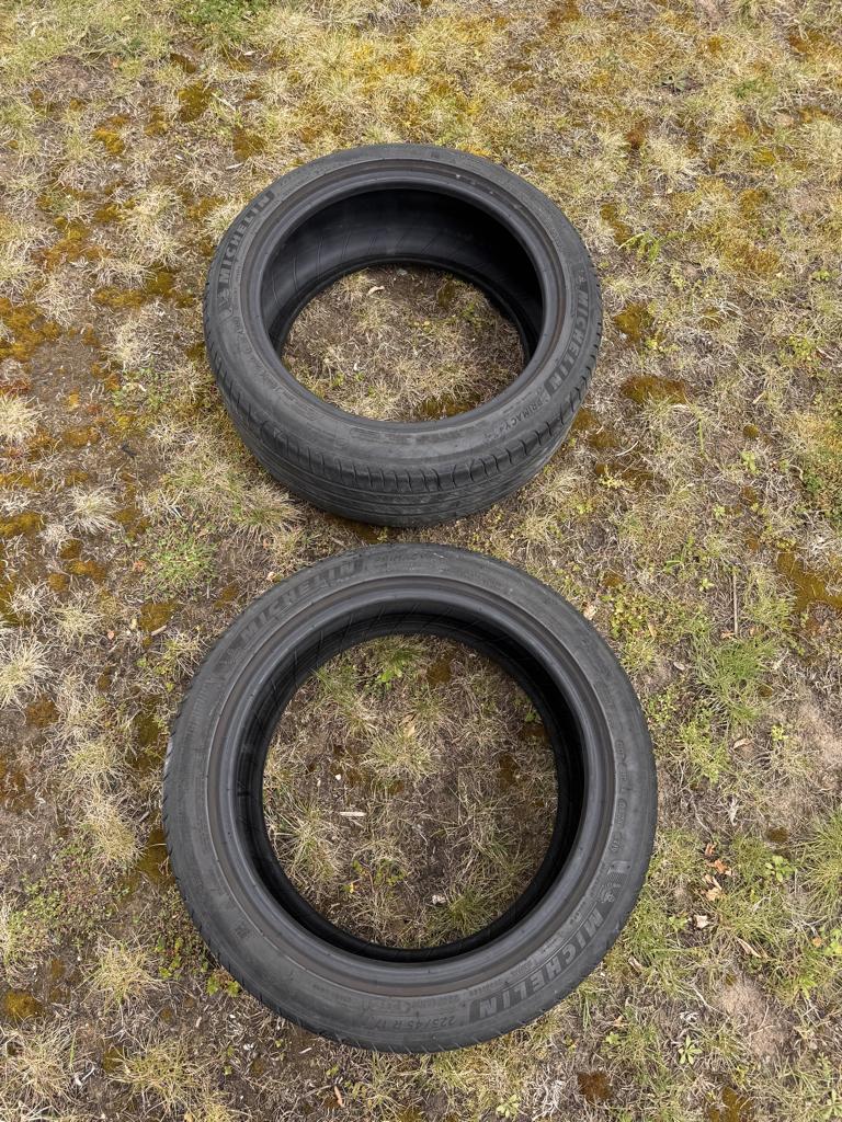 2 Michelin 225/45R17 94Y zomerbanden, Auto-onderdelen, Banden en Velgen, Ophalen, Gebruikt, 17 inch, Band(en)