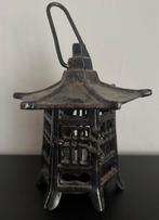 Oude Japanse smeedijzeren pagodelantaarn 1930, Ophalen of Verzenden