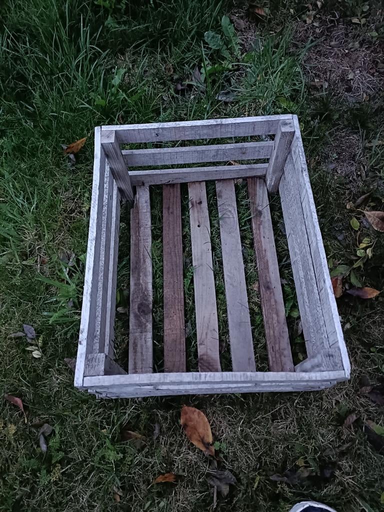 Vieilles caisses en bois, Maison & Meubles, Moins de 50 cm, 50 à 100 cm, Enlèvement, Utilisé