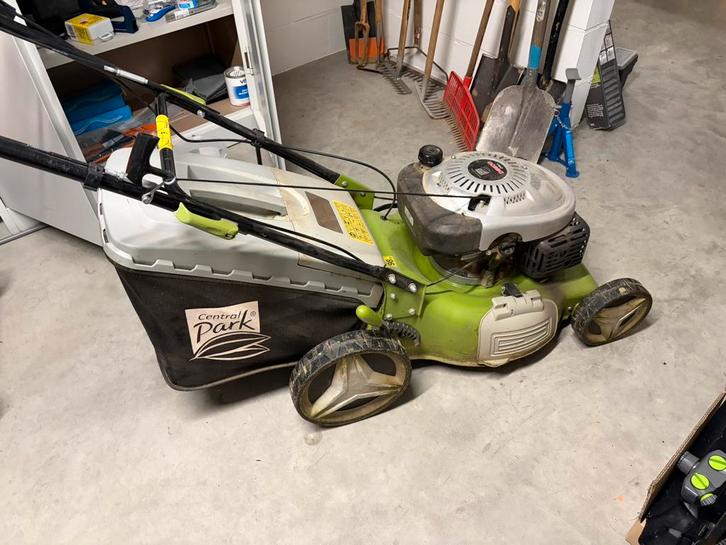 Grasmaaier Central Park DG600 – 173cc – met opvangbak, Jardin & Terrasse, Tondeuses à gazon, Utilisé, Tondeuses à gazon à essence