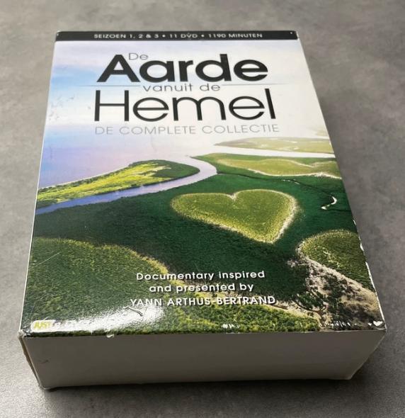 De aarde vanuit de hemel, Cd's en Dvd's, Dvd's | Documentaire en Educatief, Zo goed als nieuw, Natuur, Boxset, Alle leeftijden