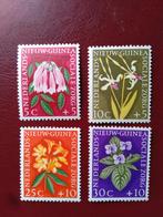 Bloemen, Nederlands Nieuw-Guinea, Verzenden, Postfris, Dier of Natuur