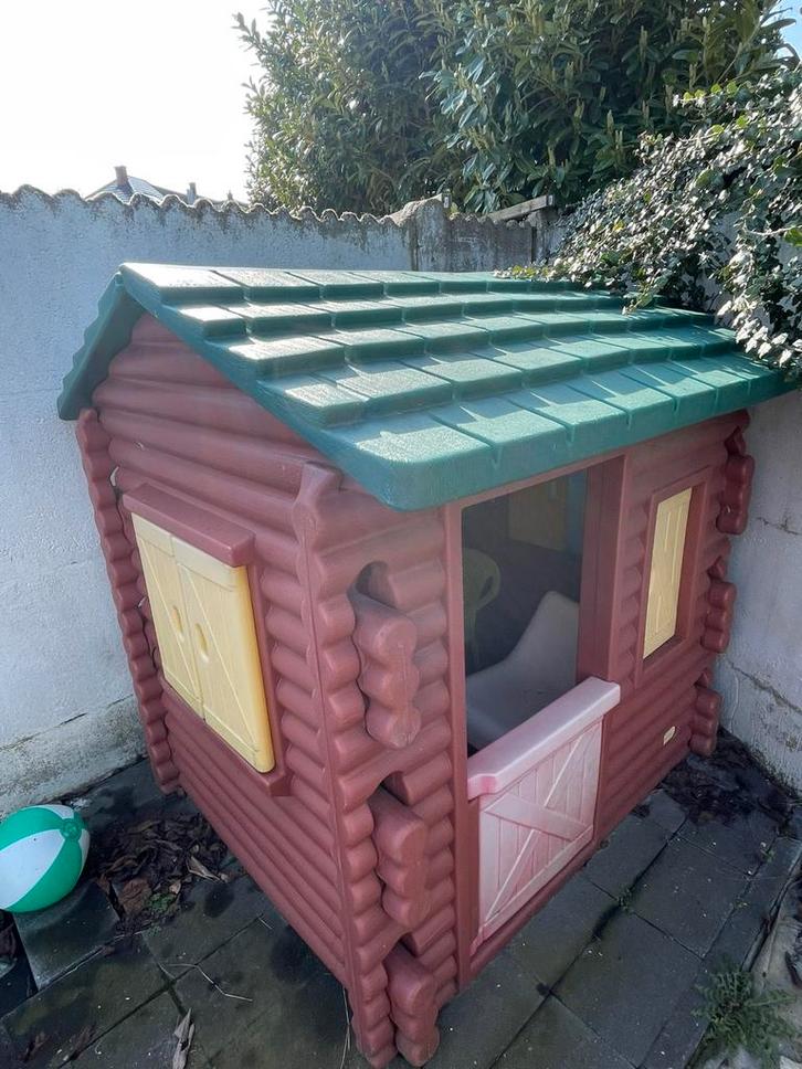 Little tikes blokhut speelhuis, Enfants & Bébés, Jouets | Extérieur | Cabanes d'enfant, Utilisé, Plastique, Enlèvement