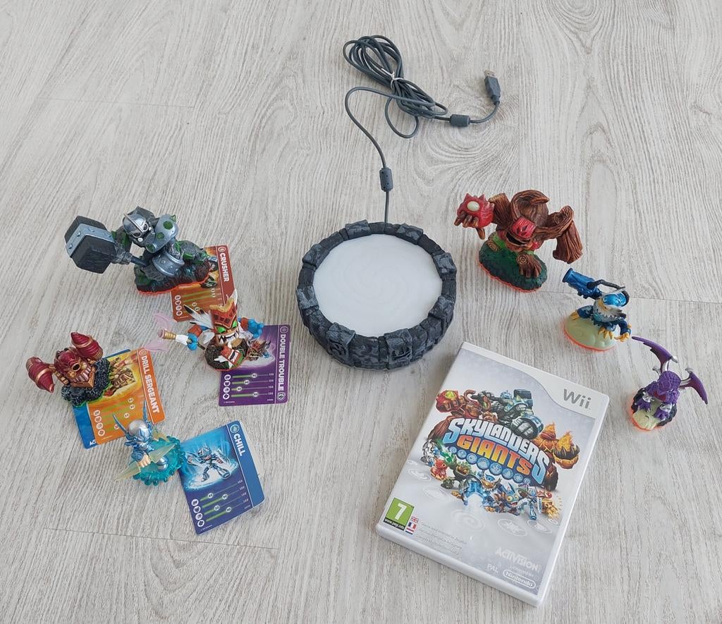 Coffret Skylanders Giants pour Wii., Enlèvement