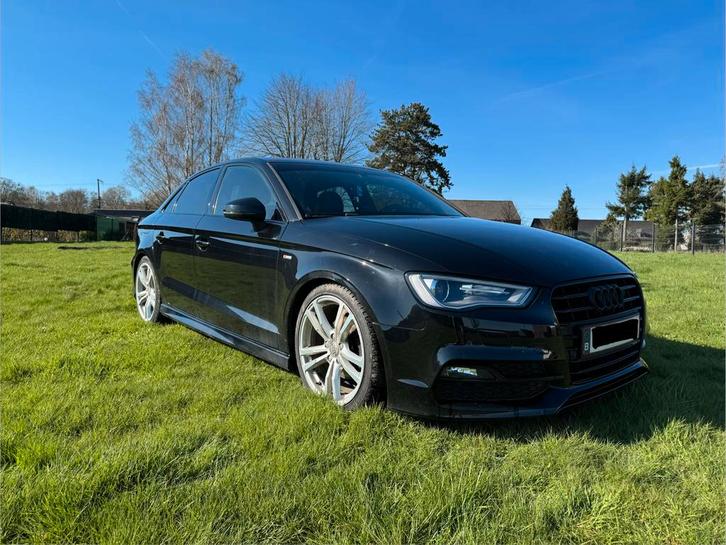 Audi a3, Auto's, Audi, Particulier, A3, Diesel, Berline, 4 deurs, Automaat, Zwart, Zwart, Ophalen