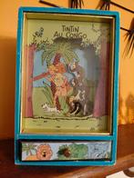 Muziekdoosje Tintin au Congo trousselier, Ophalen of Verzenden, Kuifje, Gebruikt, Beeldje of Figuurtje