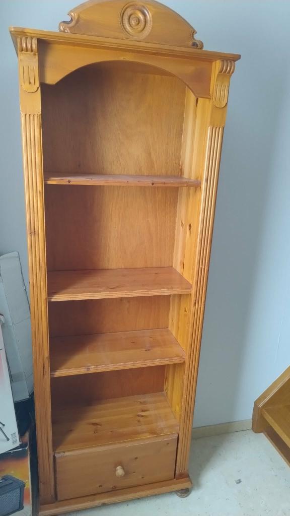 boekenkast grenen, Huis en Inrichting, Ophalen, Gebruikt, Grenen, 50 tot 100 cm