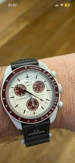 Omega x Swatch MoonsWatch Nieuw met doos en papieren, Staal, Staal, Polshorloge, Nieuw