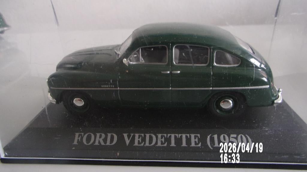 FORD VEDETTE 1950.IXO 1/43 COMME NEUVE,VITRINE, Ophalen of Verzenden, Zo goed als nieuw, Auto, Overige merken