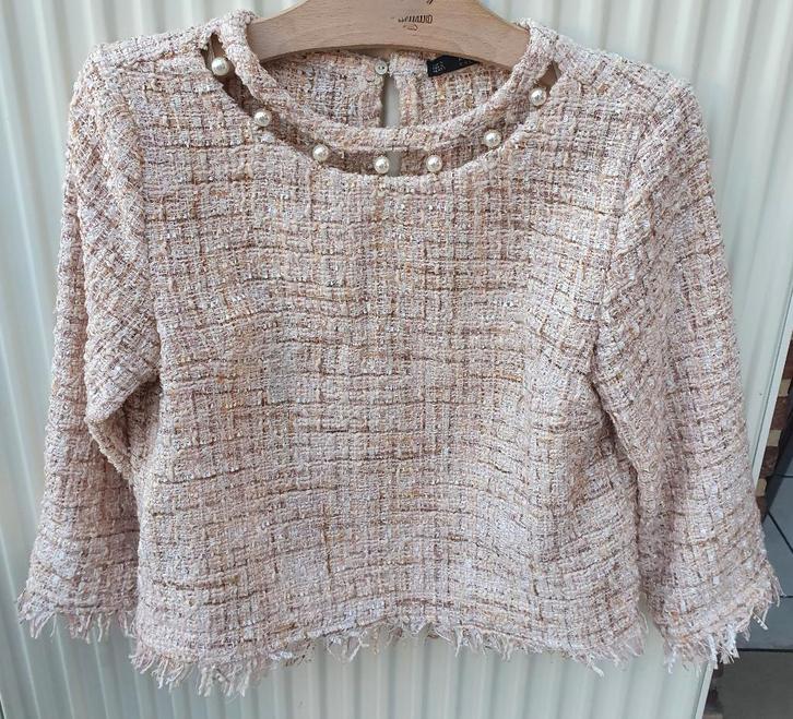 Leuke blouse van Zara maat S, Kleding | Dames, Blouses en Tunieken, Gedragen, Maat 36 (S), Ophalen of Verzenden
