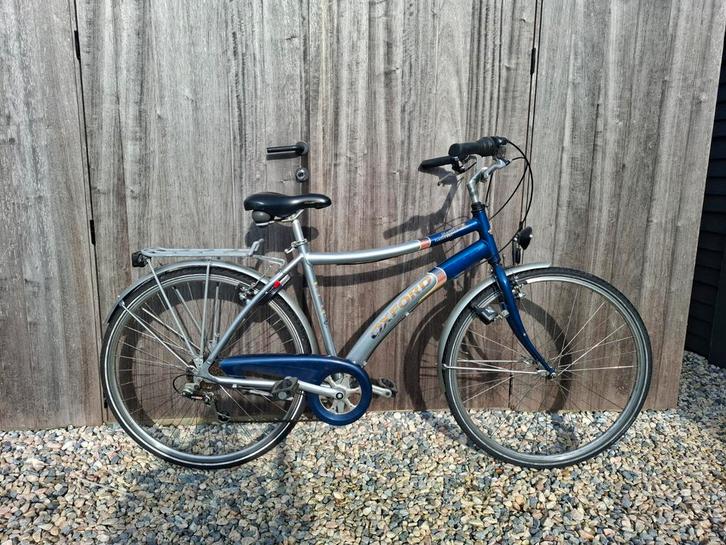 Oxford 28inch alu herenfiets, Fietsen en Brommers, Fietsen | Heren | Herenfietsen, Gebruikt, Overige merken, Versnellingen, Ophalen