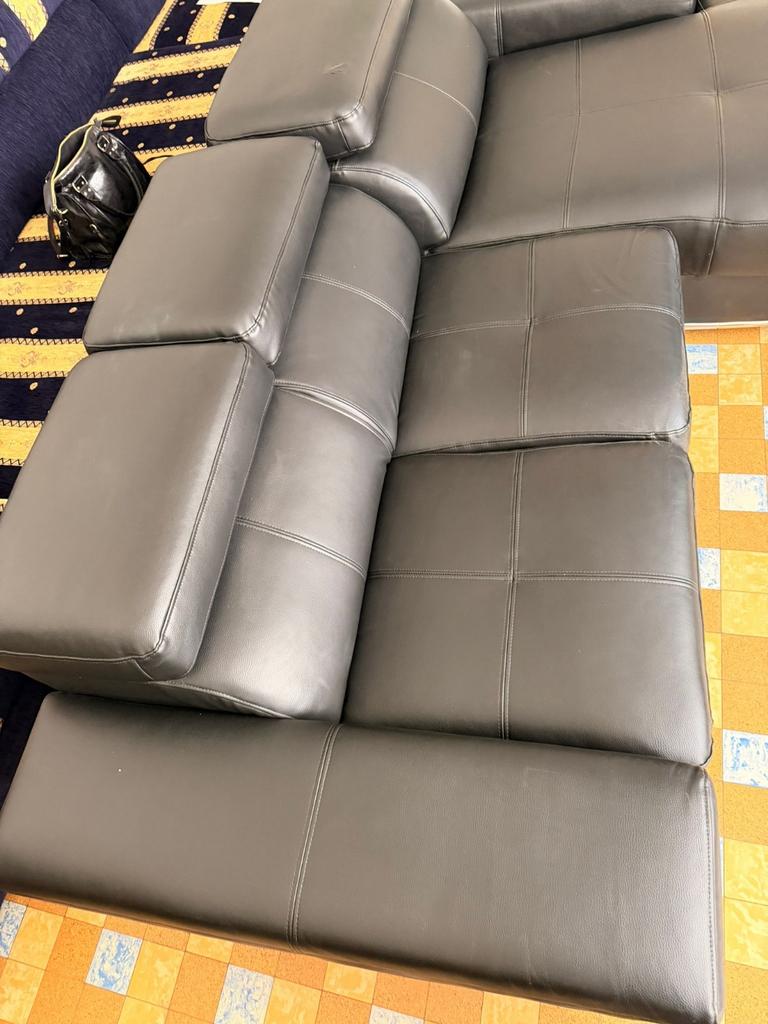 Hoekzetel te koop prima staat, Ophalen