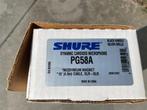 Shure PG58A Dynamische microfoon, Ophalen, Zo goed als nieuw, Zangmicrofoon