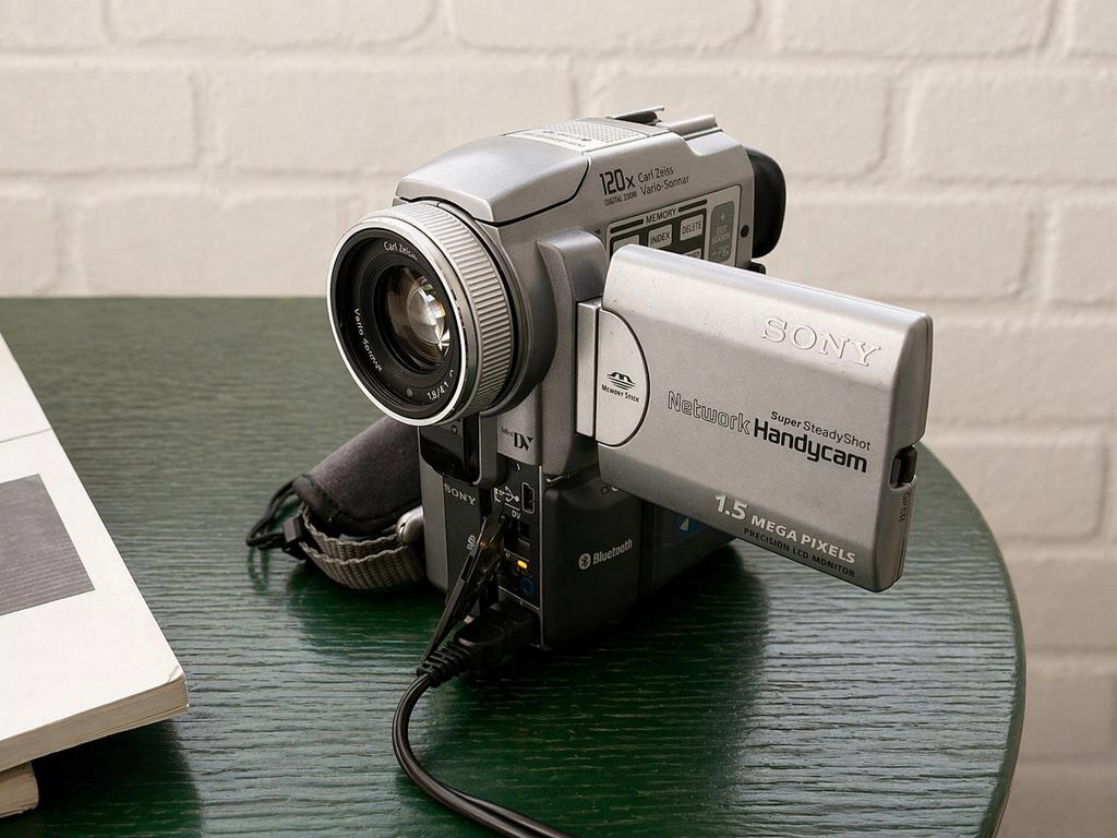 Camera Sony Mini Dv - DCR-PC120e, Microphone externe, Enlèvement ou Envoi, Caméra, Utilisé