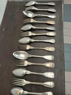 Aude zilveren vorken  en  lepels, Antiek en Kunst, Ophalen
