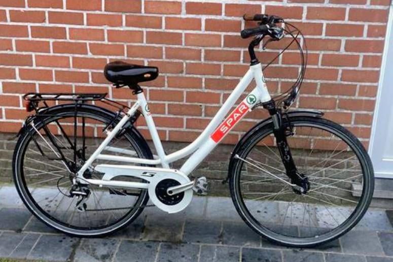 Damesfiets Spar 28 inch - lage instap, Velgrem, Versnellingen, Zo goed als nieuw, 50 tot 53 cm