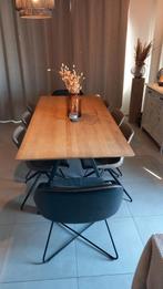 Hout tafel en 8 stoelen Gekocht in Jombo, Huis en Inrichting, Ophalen