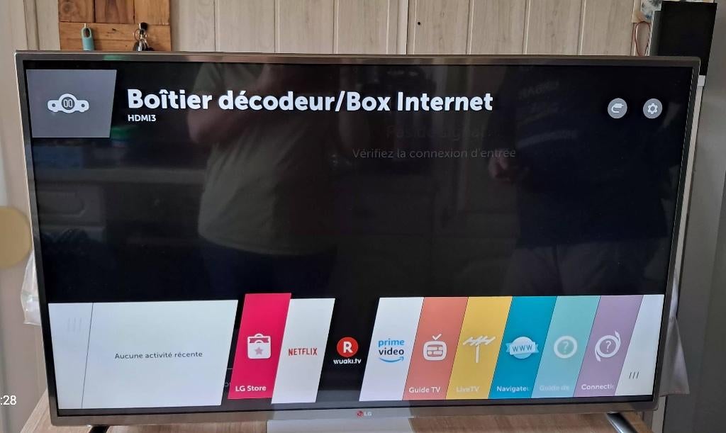TV. LG, LCD, 120 Hz, Enlèvement, Utilisé