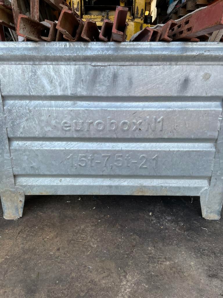 Stapelbak gegalvaniseerd, Jardin & Terrasse, Enlèvement, Comme neuf