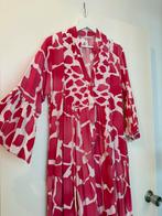 Robe longue imprimée rose et blanche, Neuf, Taille 38/40 (M), Enlèvement ou Envoi, Rose