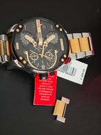 Horloge, Handtassen en Accessoires, Horloges | Heren, Overige merken, Staal, Staal, Polshorloge
