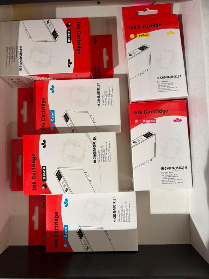 Cartouches neuves, Computers en Software, Printerbenodigdheden, Nieuw, Ophalen of Verzenden