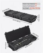 Koffer waterdicht, schokvrij, Handtassen en Accessoires, Koffers, Hard kunststof, Nieuw, 70 cm of meer, 35 tot 45 cm