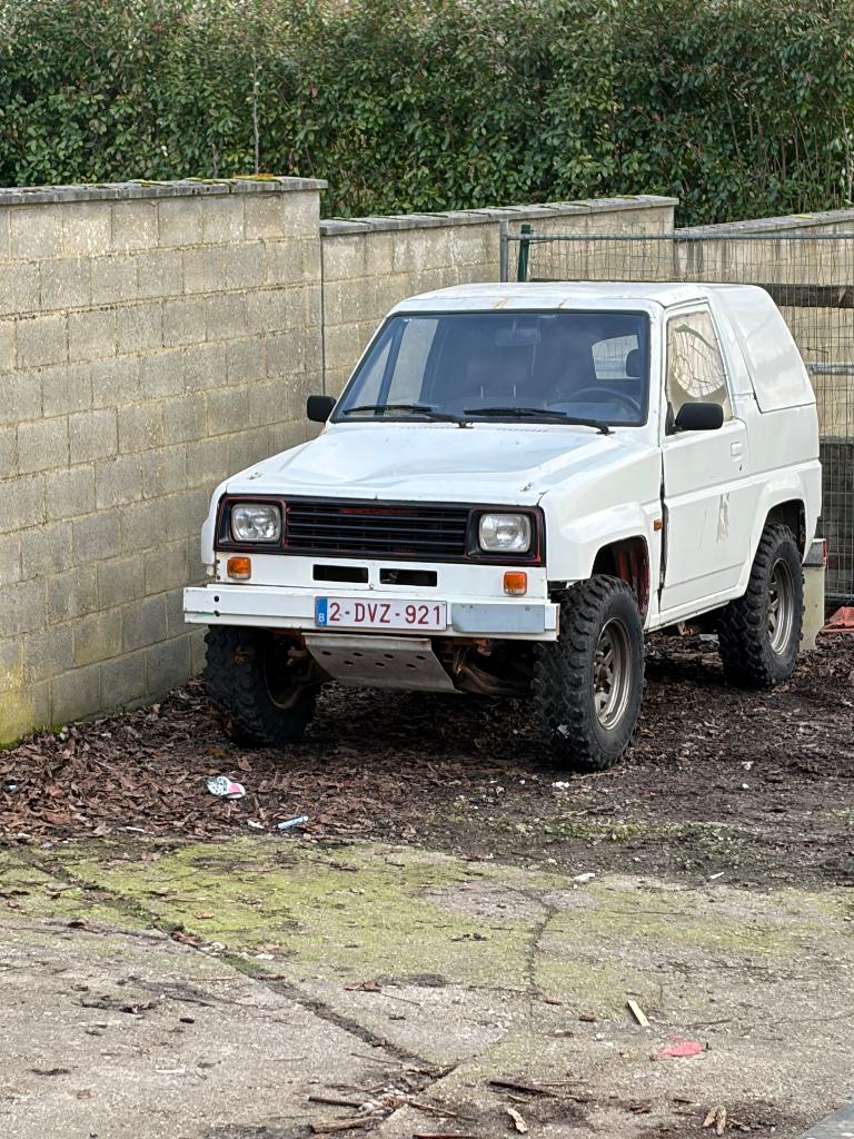 4x4 Daihatsu feroza, Auto's, Stof, Zwart, 4 cilinders, 1600 cc