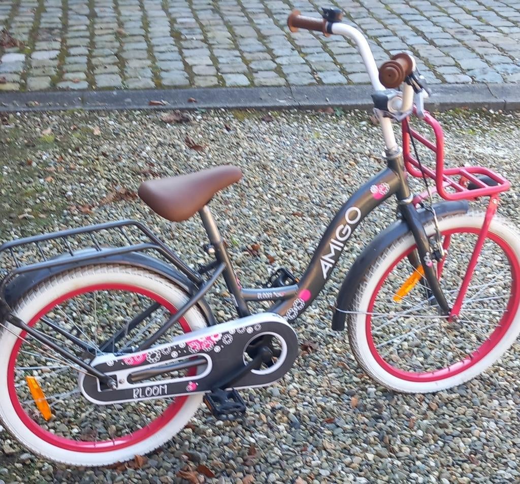 Meisjesfiets amigo, Ophalen