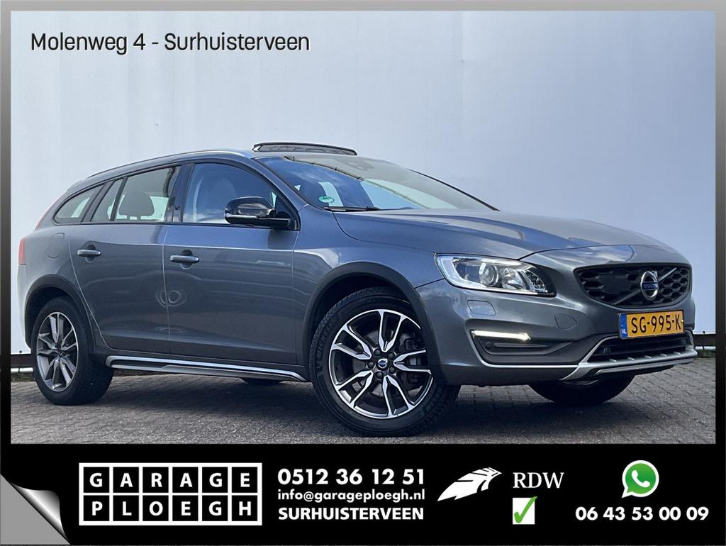 Volvo V60 Cross Country 2.0 T5 Polar+ Pano Memory Camera Nav, Autos, Argent ou Gris, Achat, Entreprise, Carnet d'entretien