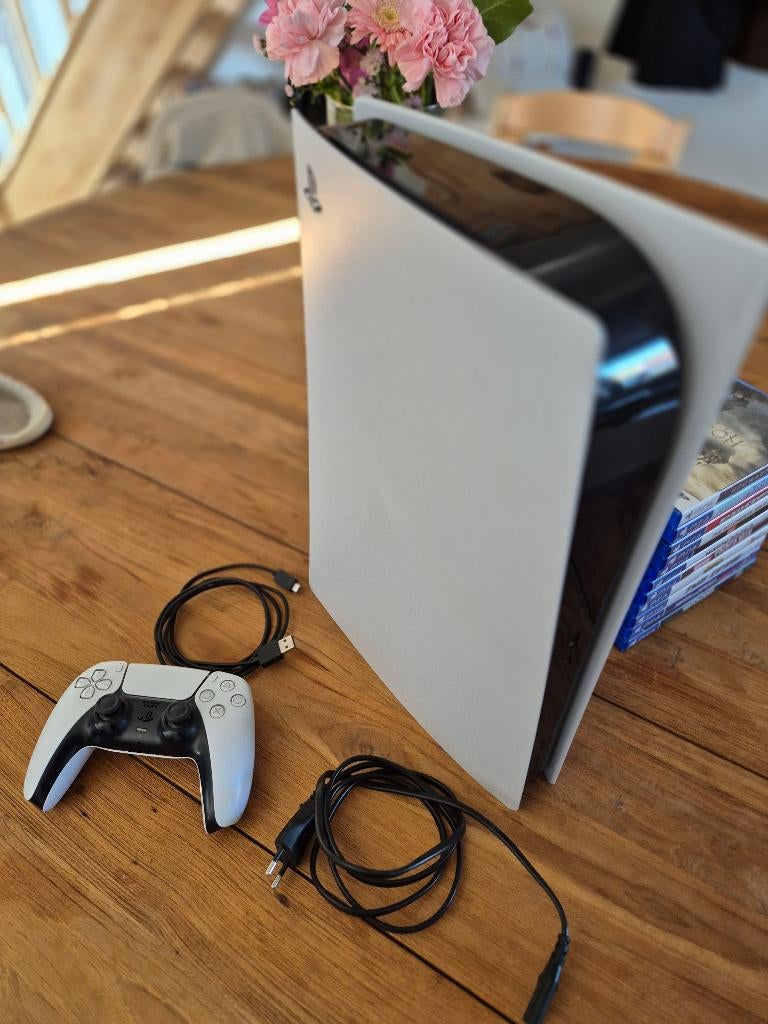 Playstation 5 Disk Edition, Games en Spelcomputers, Spelcomputers | Sony PlayStation 5, Ophalen of Verzenden, Zo goed als nieuw