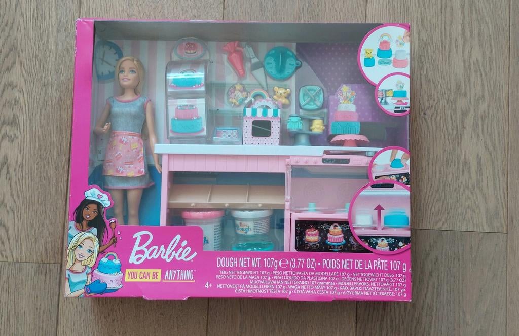 Coffret Barbie–Cuisine & Pâtisserie–Neuf, Enlèvement ou Envoi, Comme neuf, Accessoires