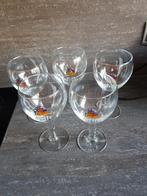 5 Leffe glazen, zeer goede staat, Verzamelen, Ophalen, Zo goed als nieuw