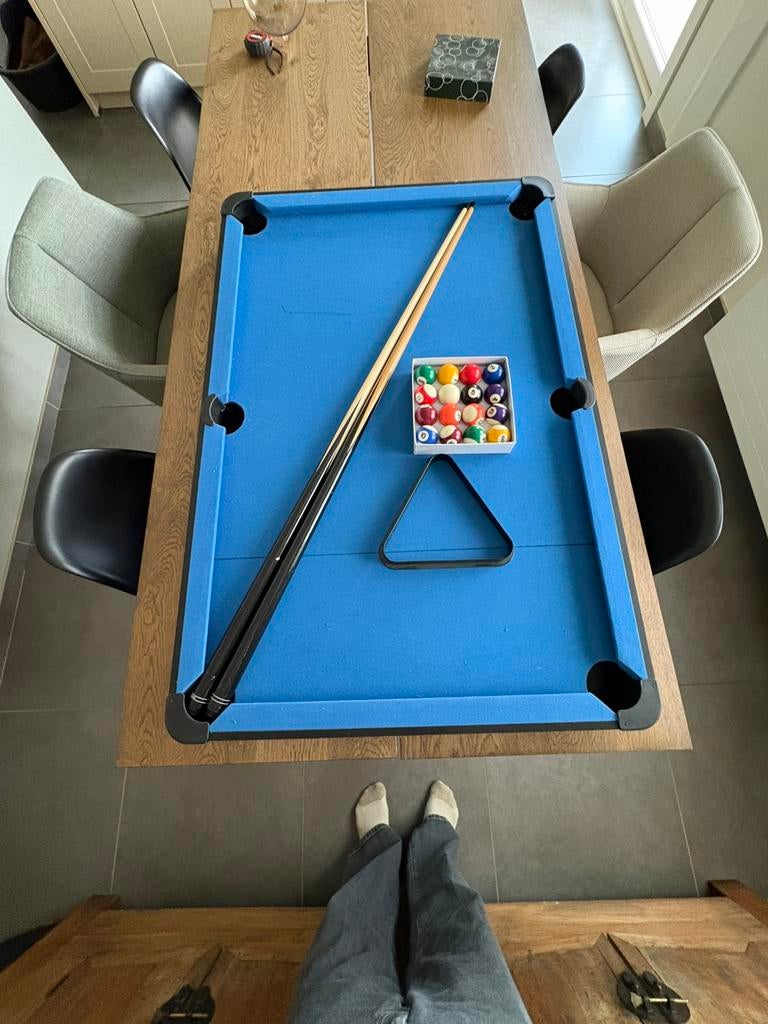 Pool tafel, Sport en Fitness, Biljarten en Poolen, Ophalen, Gebruikt, Pooltafel