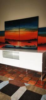 Schilderij modern, Antiek en Kunst, Ophalen