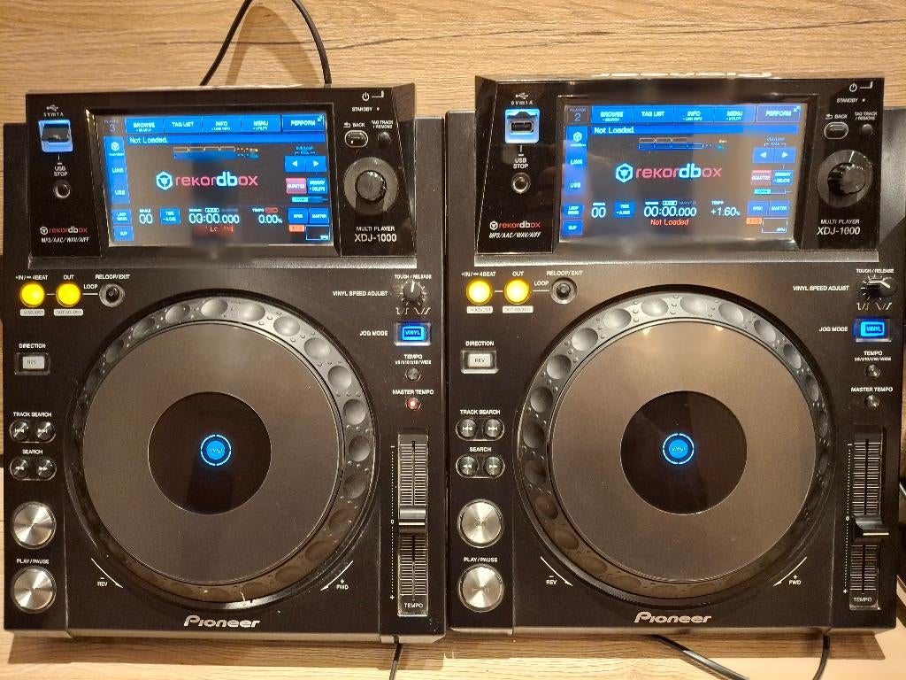 2x Pioneer XDJ 1000, Ophalen, Gebruikt, Pioneer
