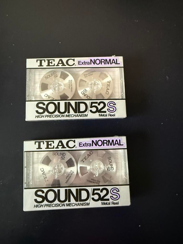 Zeldzame set : 2x TEAC Sound  52S, Ophalen of Verzenden, Zo goed als nieuw