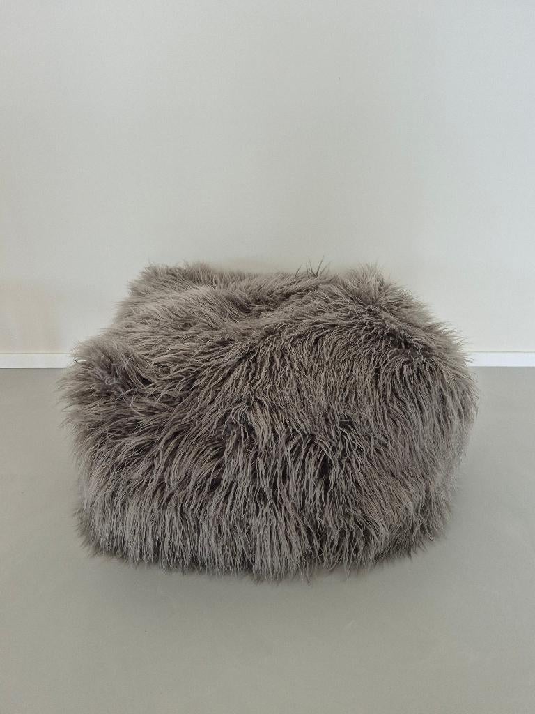 Fluffy poef, Ophalen, Kunststof, Nieuw, 50 tot 75 cm