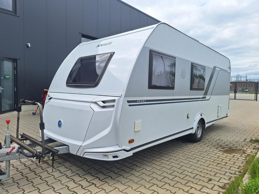 Knaus Sport 500 QDK - Inco Air Conditioning - Porte-vélos -, Caravanes & Camping, Lits superposés, Particulier, Siège standard