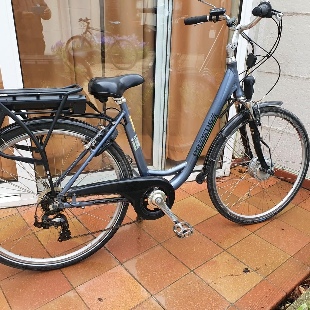Dames elektriche fiets Prestige in gloedenieuw staat, Enlèvement ou Envoi