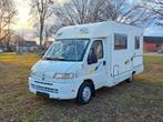 Mobilhome Fiat Ducato 1.9TD  145.000 km  Gekeurd voor verk, Autos, Achat, Entreprise, Diesel, Caméra de recul