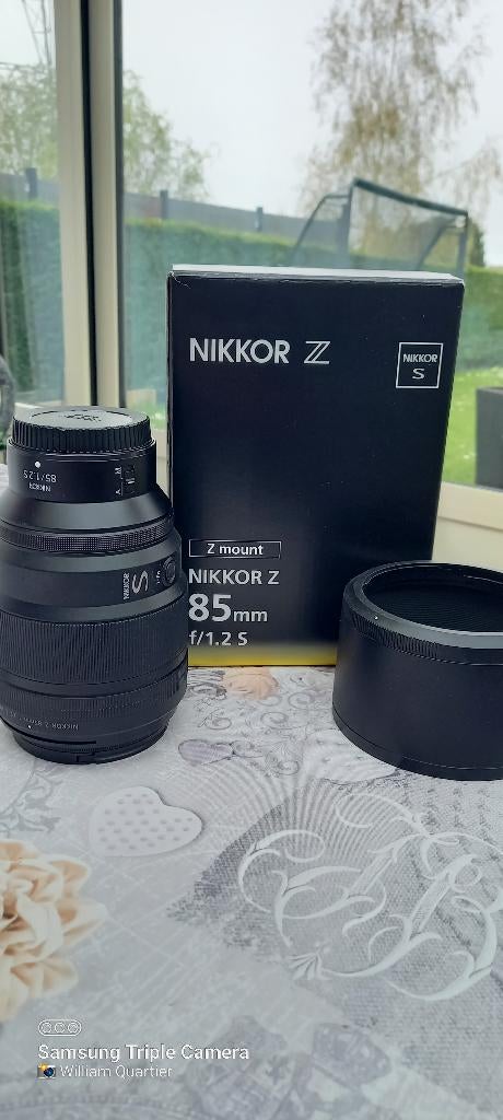 Nikon Z 85mm f/1.2S lens, nieuwstaat!, Audio, Tv en Foto, Foto | Lenzen en Objectieven, Ophalen, Nieuw, Standaardlens