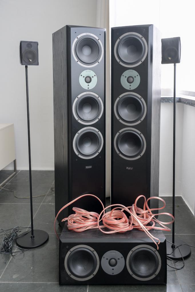 Magnat luidsprekerset (te herstellen), Ophalen, Gebruikt, Complete surroundset, Magnat